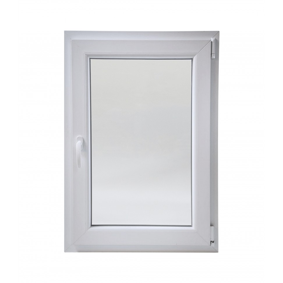 Janela Pvc Branca Vidro 100x70cm Direita