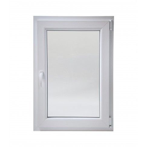 Janela Pvc Branca Vidro 100x70cm Direita Janela Pvc Branca Vidro 100x70cm Direita