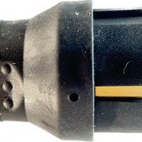 Ficha Schuko Borracha Macho 16a Preta Ficha Schuko Borracha Macho 16a Preta