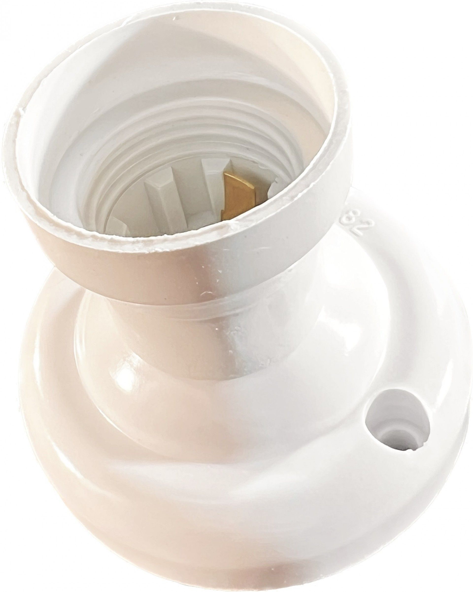 Suporte Lampada Parede Reto E27