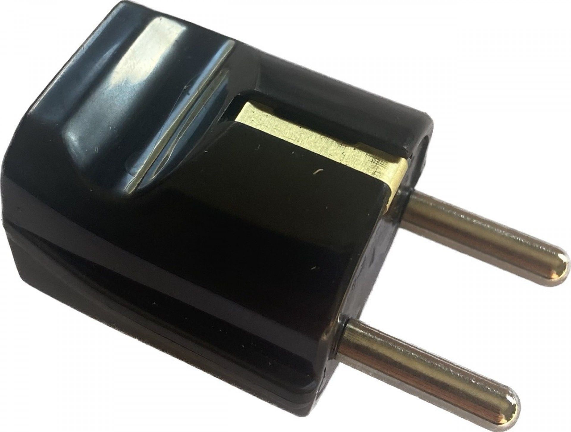 Ficha Schuko Macho 16a Preta