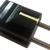 Ficha Schuko Macho 16a Preta Ficha Schuko Macho 16a Preta