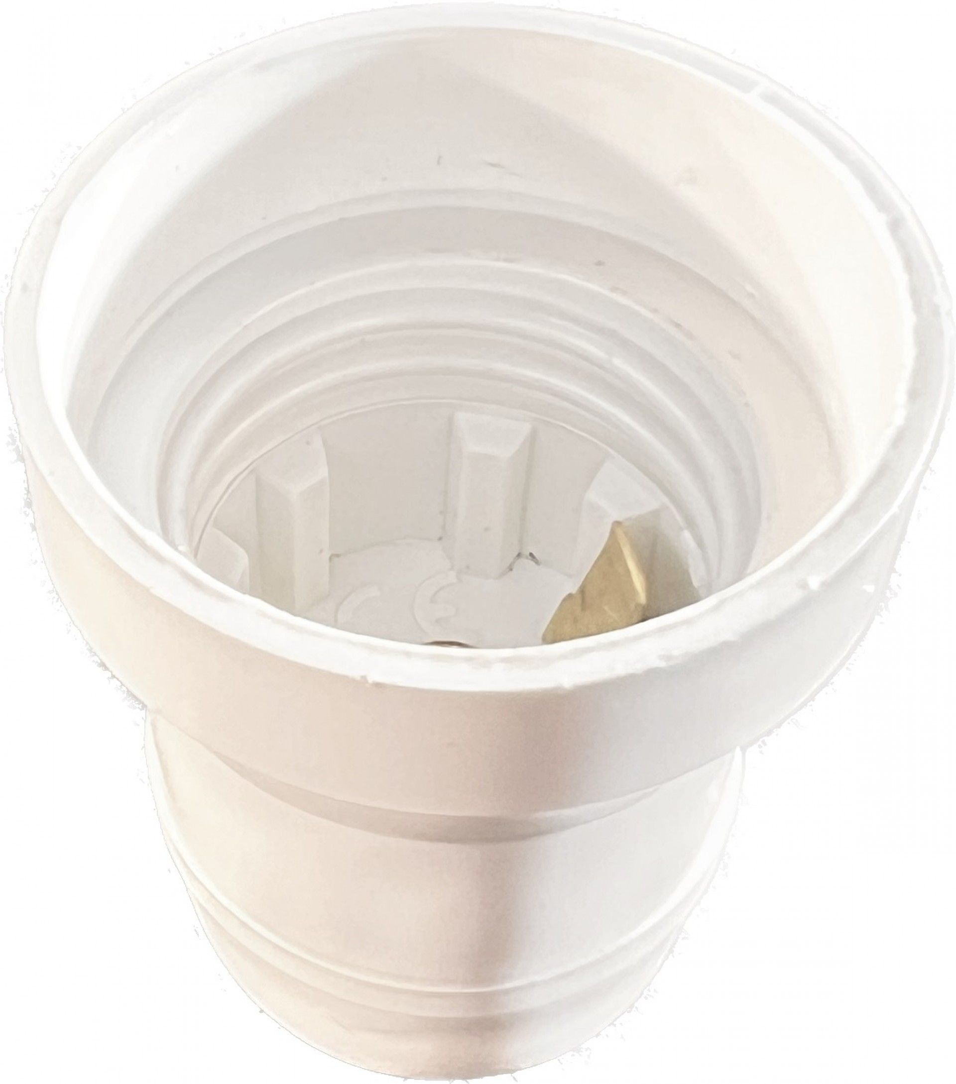 Suporte Lâmpada E27 Branco