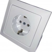 Tomada Quadrada Monofásica C/Centro Tomada Quadrada Monofásica C/Centro