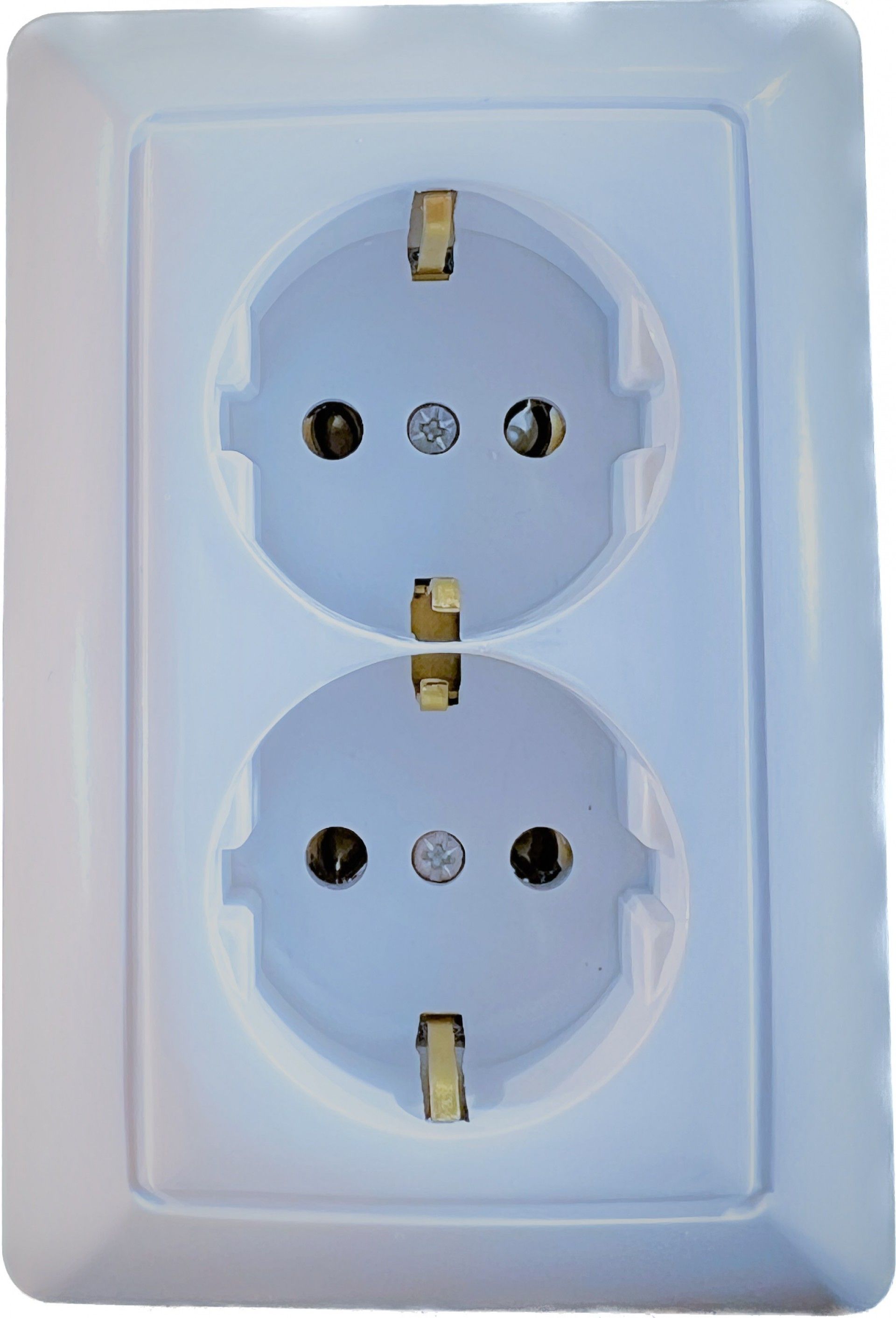 Tomada Dupla Schuko C/Centro