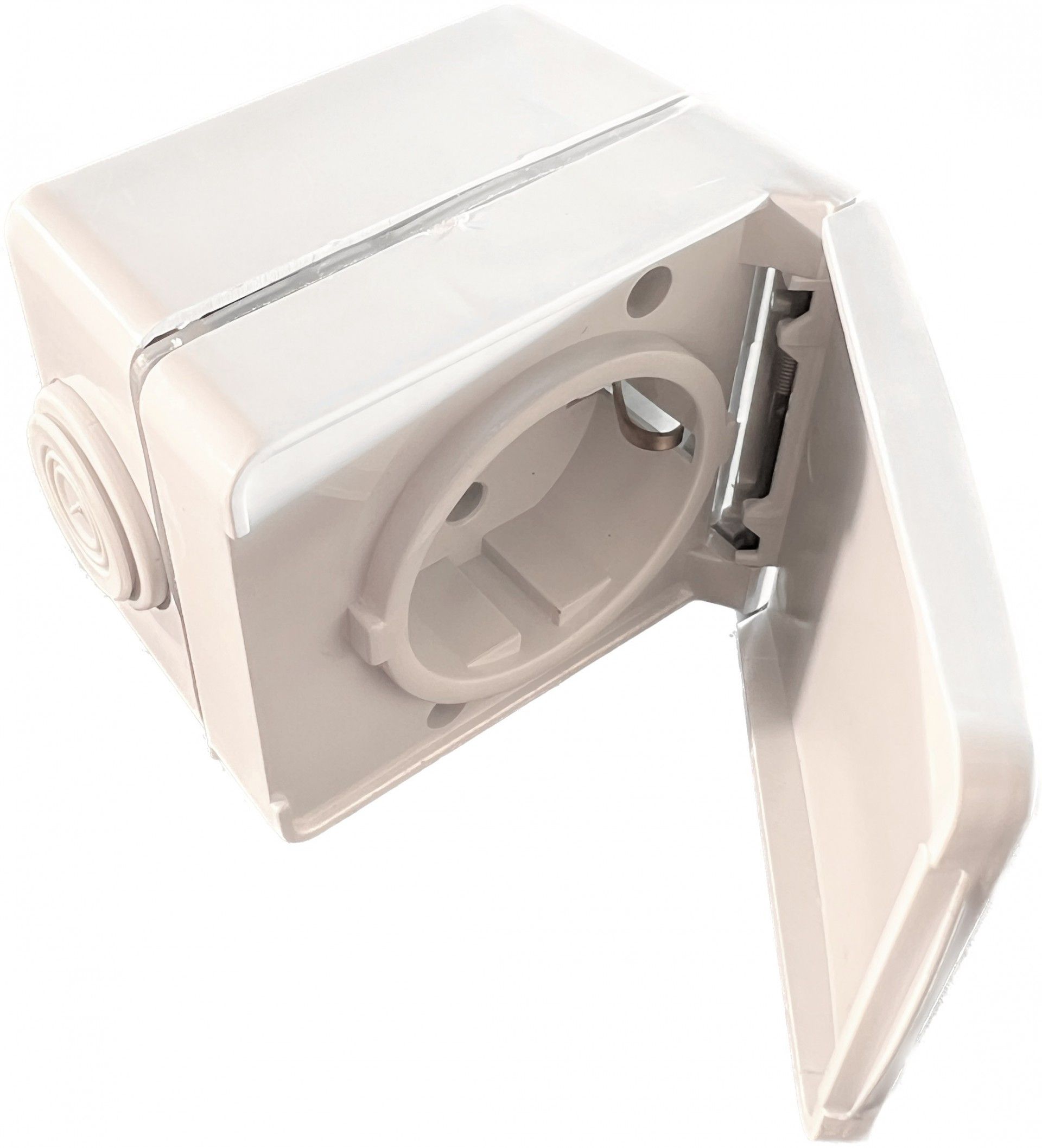 Tomada Exterior Schuko 2p+T