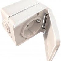 Tomada Exterior Schuko 2p+T Tomada Exterior Schuko 2p+T