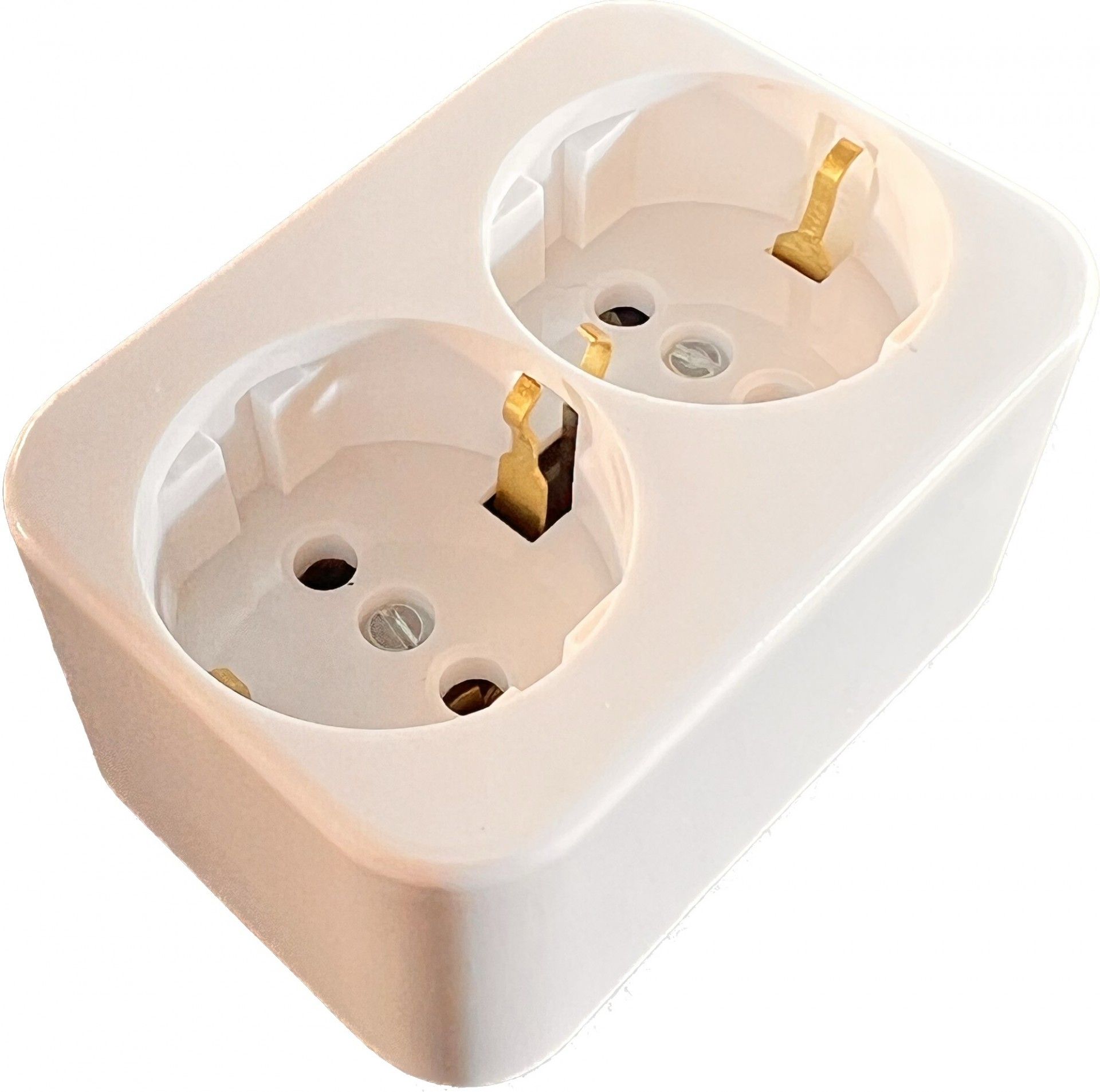 Tomada Saliente Dupla Monofásica C/Terra