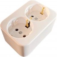 Tomada Saliente Dupla Monofásica C/Terra Tomada Saliente Dupla Monofásica C/Terra