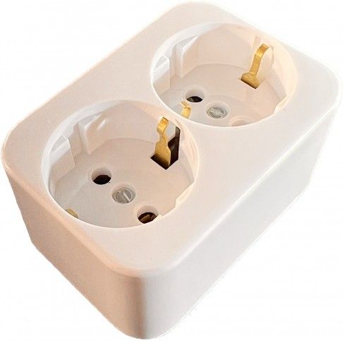 Tomada Saliente Dupla Monofásica C/Terra Tomada Saliente Dupla Monofásica C/Terra