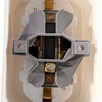 Tomada Saliente Dupla Monofásica C/Terra Tomada Saliente Dupla Monofásica C/Terra