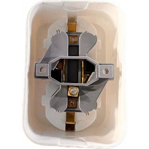 Tomada Saliente Dupla Monofásica C/Terra Tomada Saliente Dupla Monofásica C/Terra