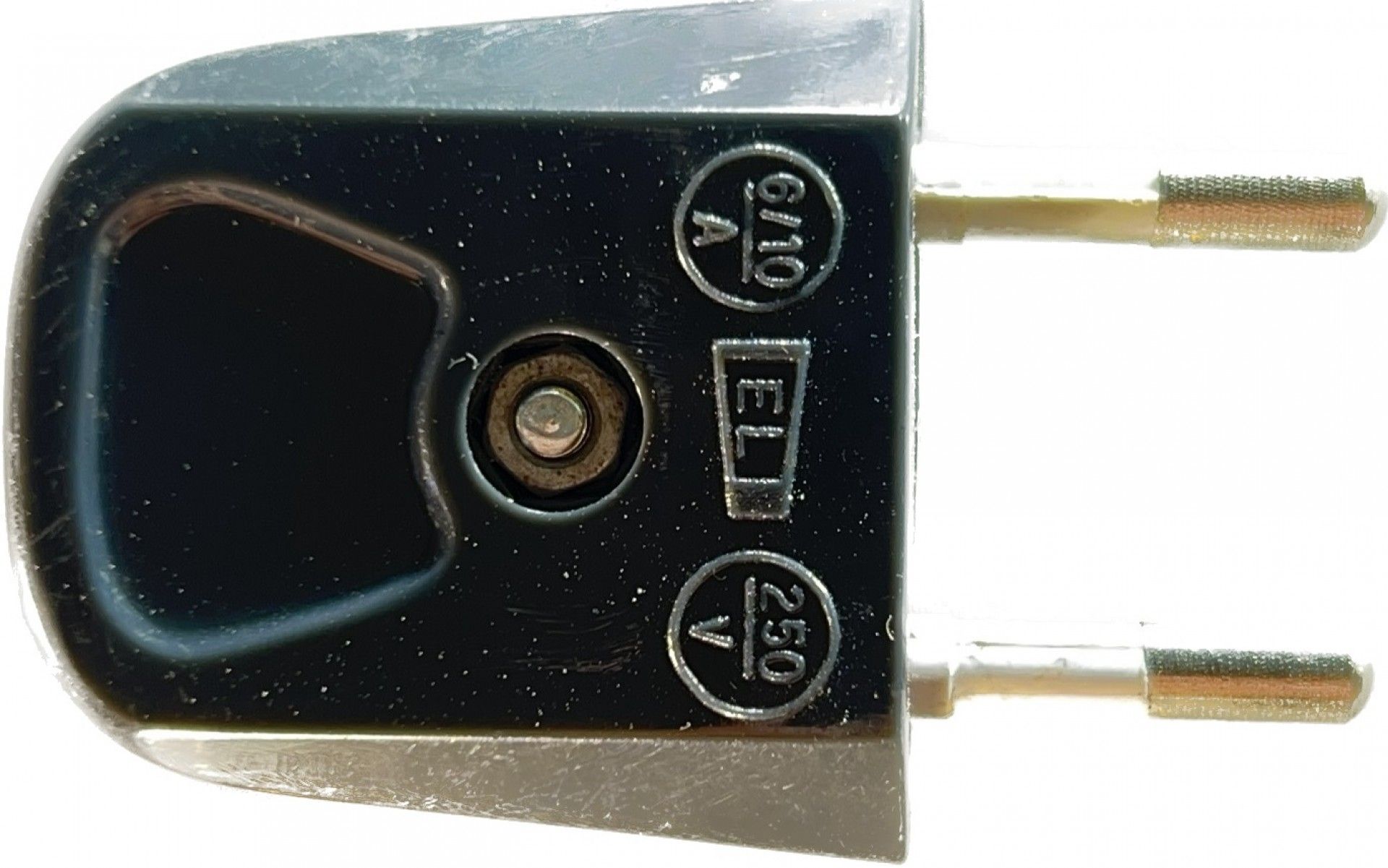 Ficha Macho 6a Pernos Protegidos Preta