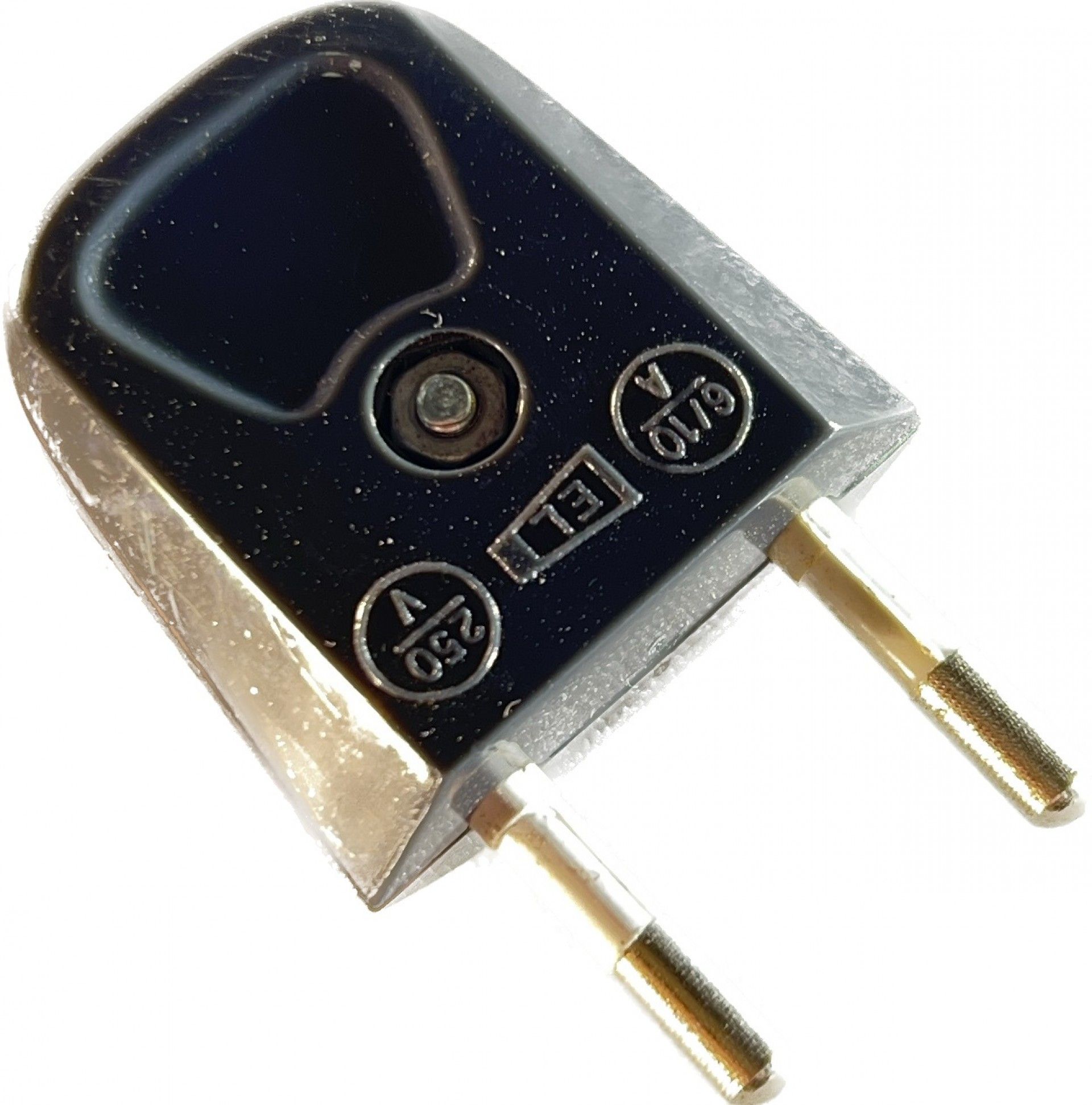 Ficha Macho 6a Pernos Protegidos Preta