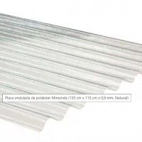 Policarbonato Compact Wave 177/51 2,5x1,097m Policarbonato Compact Wave 177/51 2,5x1,097m