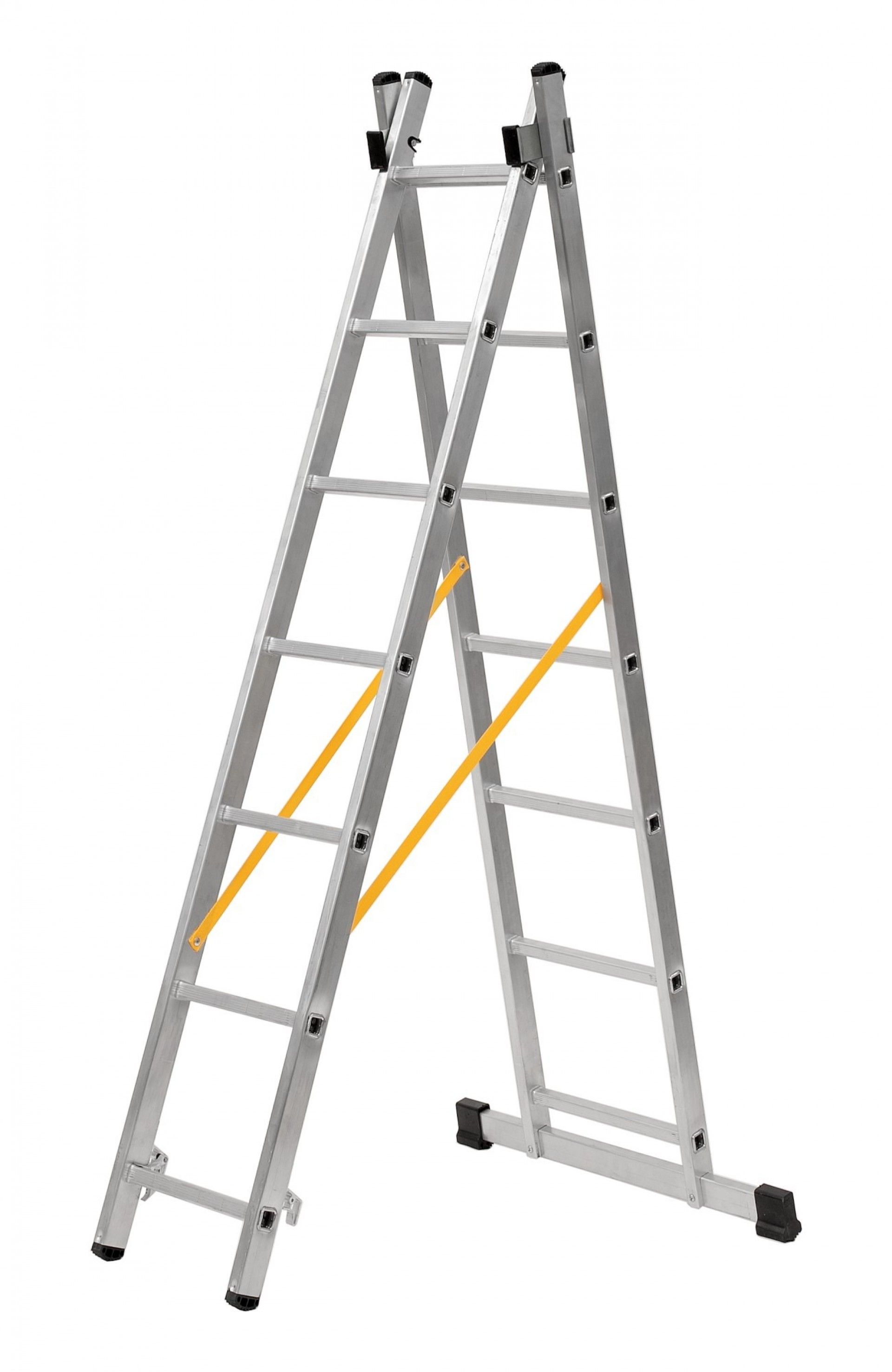 Escada Dupla 7 Degraus (3,32m)