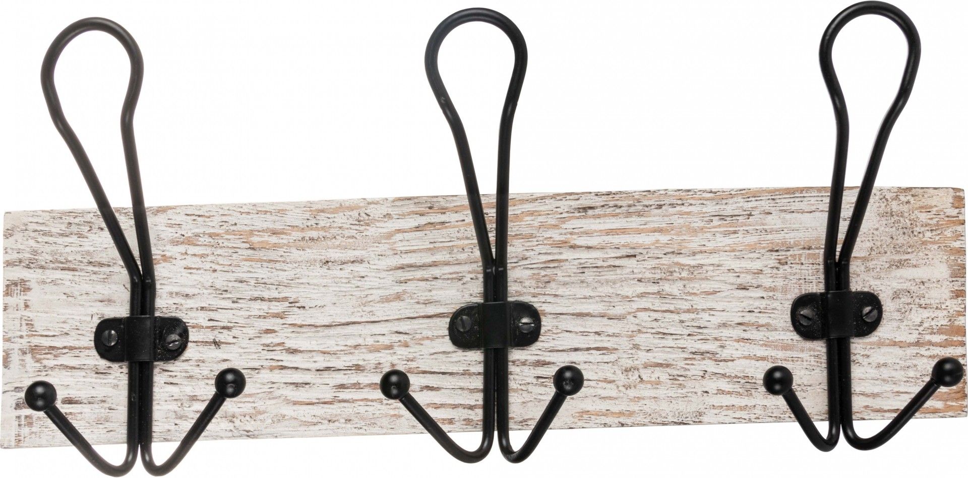 Cabide 3 Cr Madeira/Ferro