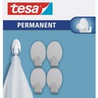 Cabides Adesivos Oval Metal 4UN Cabides Adesivos Oval Metal 4UN