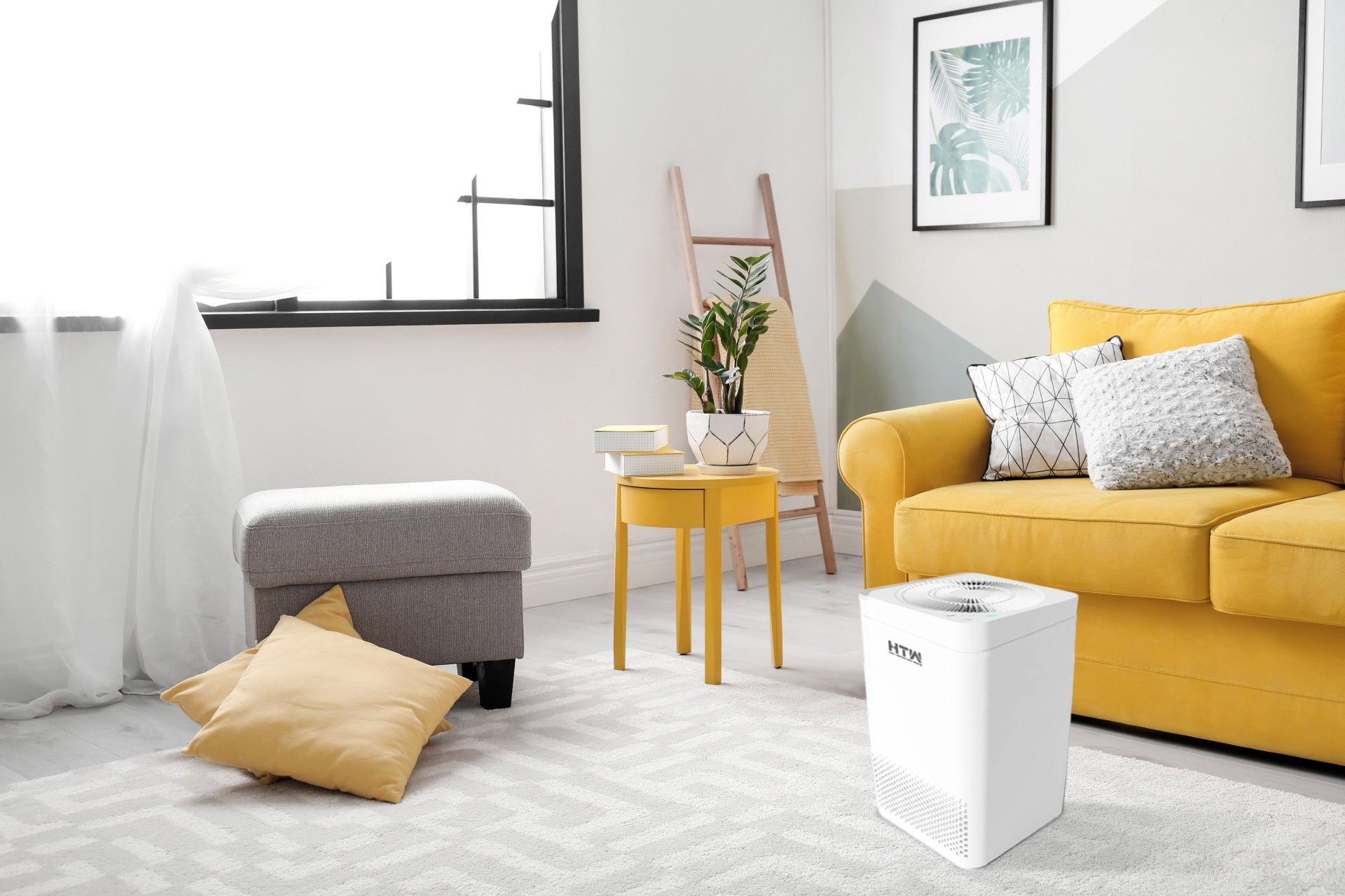 PURIFICADOR AR C/LUZ UV 120M3/H