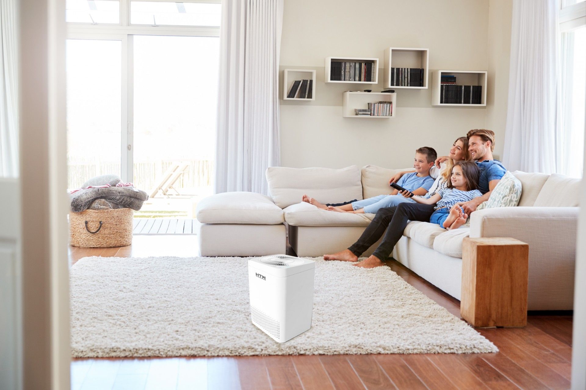 PURIFICADOR AR C/LUZ UV 120M3/H