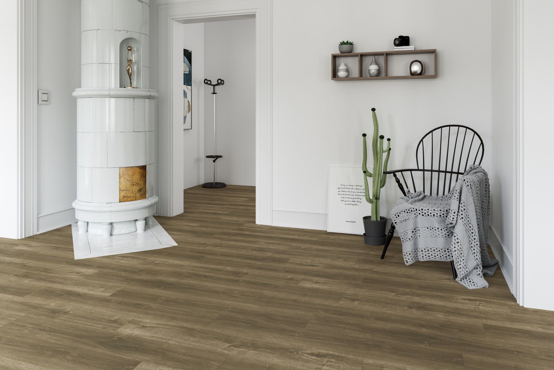 Pavimento Vinílico SPC C/Base 5mm Oak Desert 2,64m2