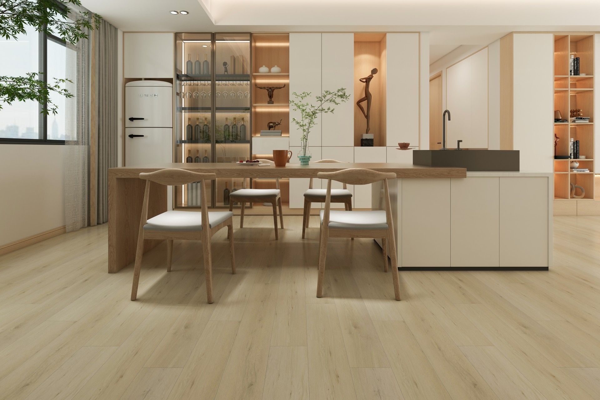 Pavimento Vinílico SPC C/Base 6mm Peniche Haya 1,78m2