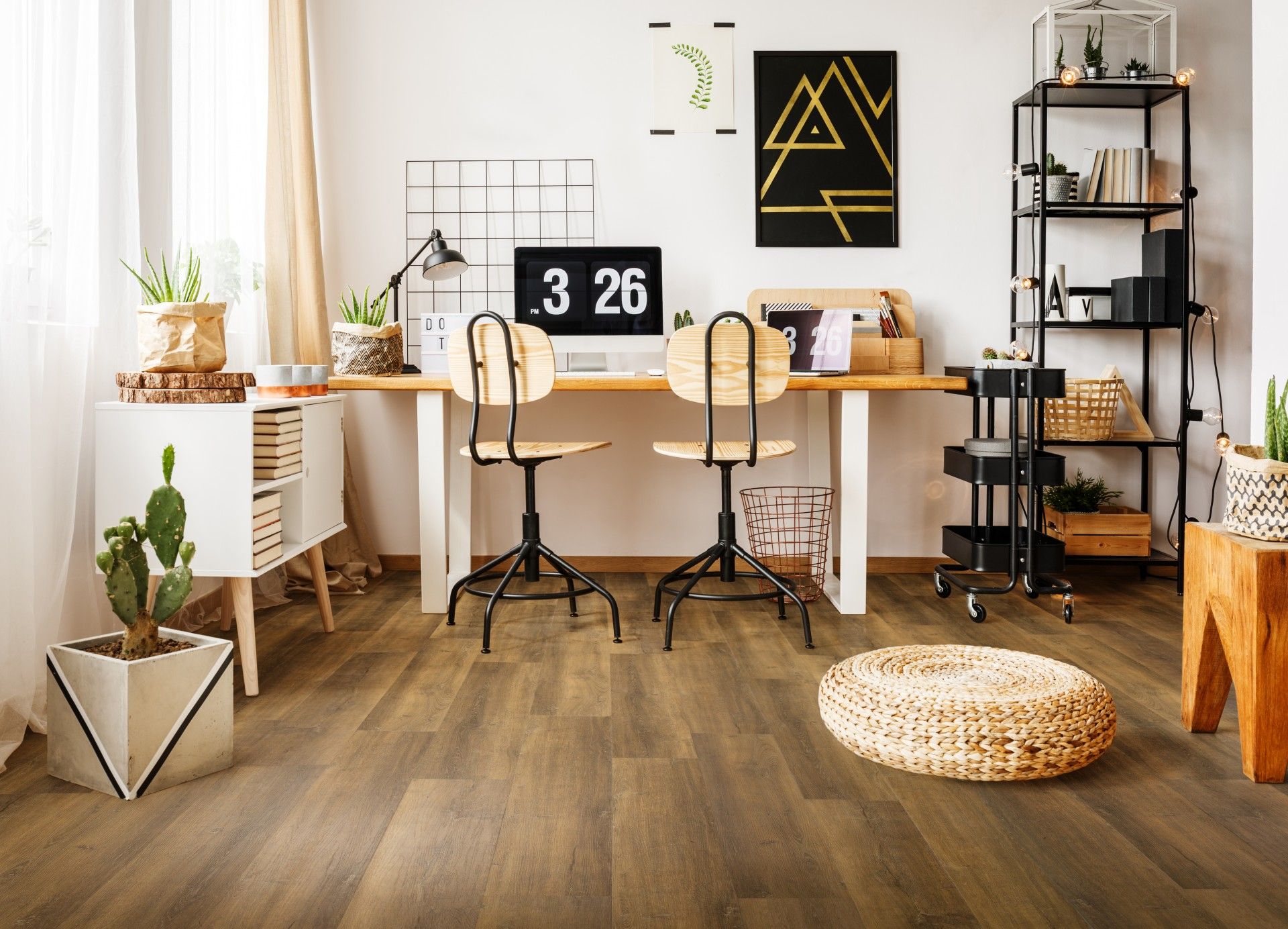 Pavimento Vinílico SPC C/Base 5mm Oak Cottage 2,64m2