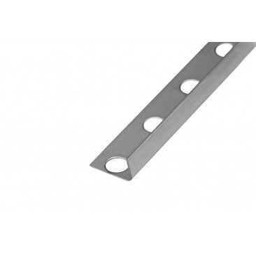 Perfil Inox Escovado H12,5mm 2,60ml Perfil Inox Escovado H12,5mm 2,60ml