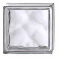 Tijolo Vidro Ondulado Transparente19x19x8cm Tijolo Vidro Ondulado Transparente19x19x8cm