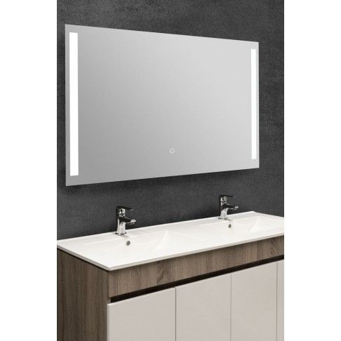 Espelho Eco Led 120x70cm Touch Sen Espelho Eco Led 120x70cm Touch Sen
