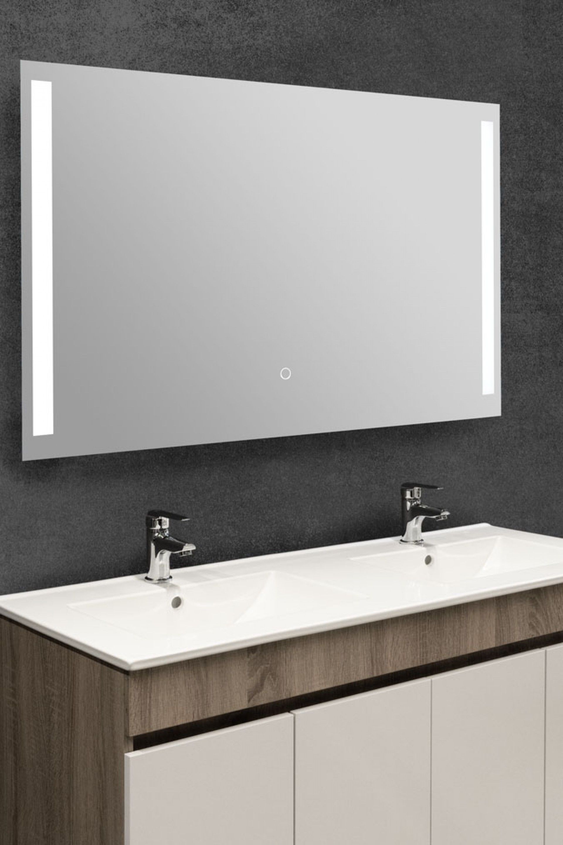 Espelho Eco Led 120x70cm Touch Sen