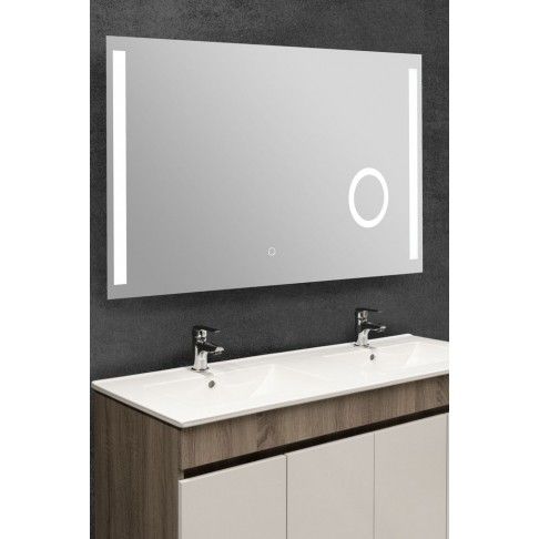 Espelho Led Aumento 120x70cm Touch Sens Espelho Led Aumento 120x70cm Touch Sens