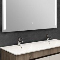 Espelho Led 100x66cm Touch Sem Espelho Led 100x66cm Touch Sem