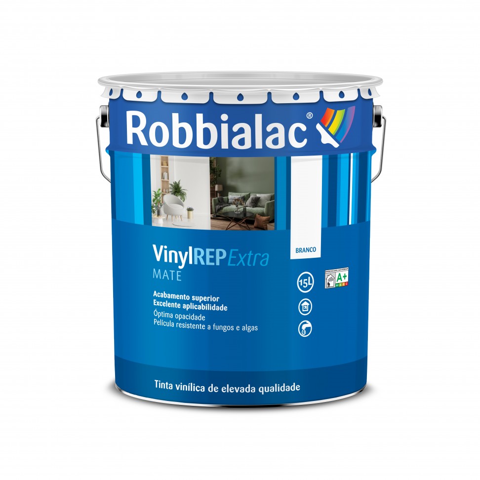 Tinta Vinylrep Interior/Exterior Mate Branco 15l Tinta Vinylrep Interior/Exterior Mate Branco 15l