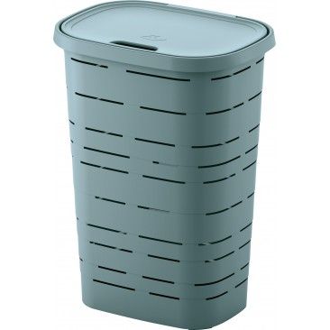 Cesto de Roupa 55 Litros Azul