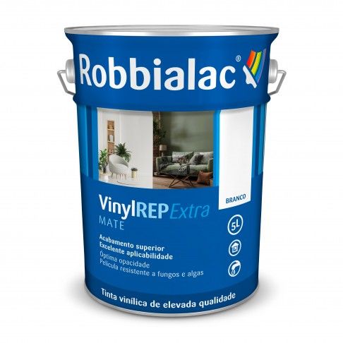 Tinta Vinylrep Interior /Exterior Mate Branco 5l Tinta Vinylrep Interior /Exterior Mate Branco 5l
