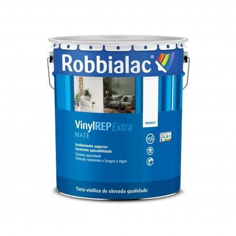 Tinta Vinylrep Interior/Exterior Mate Branco 15l Tinta Vinylrep Interior/Exterior Mate Branco 15l