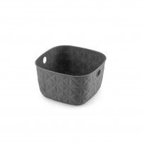 CESTO SOFTEX CINZA 3L 19,4X19,4X11,1CM CESTO SOFTEX CINZA 3L 19,4X19,4X11,1CM