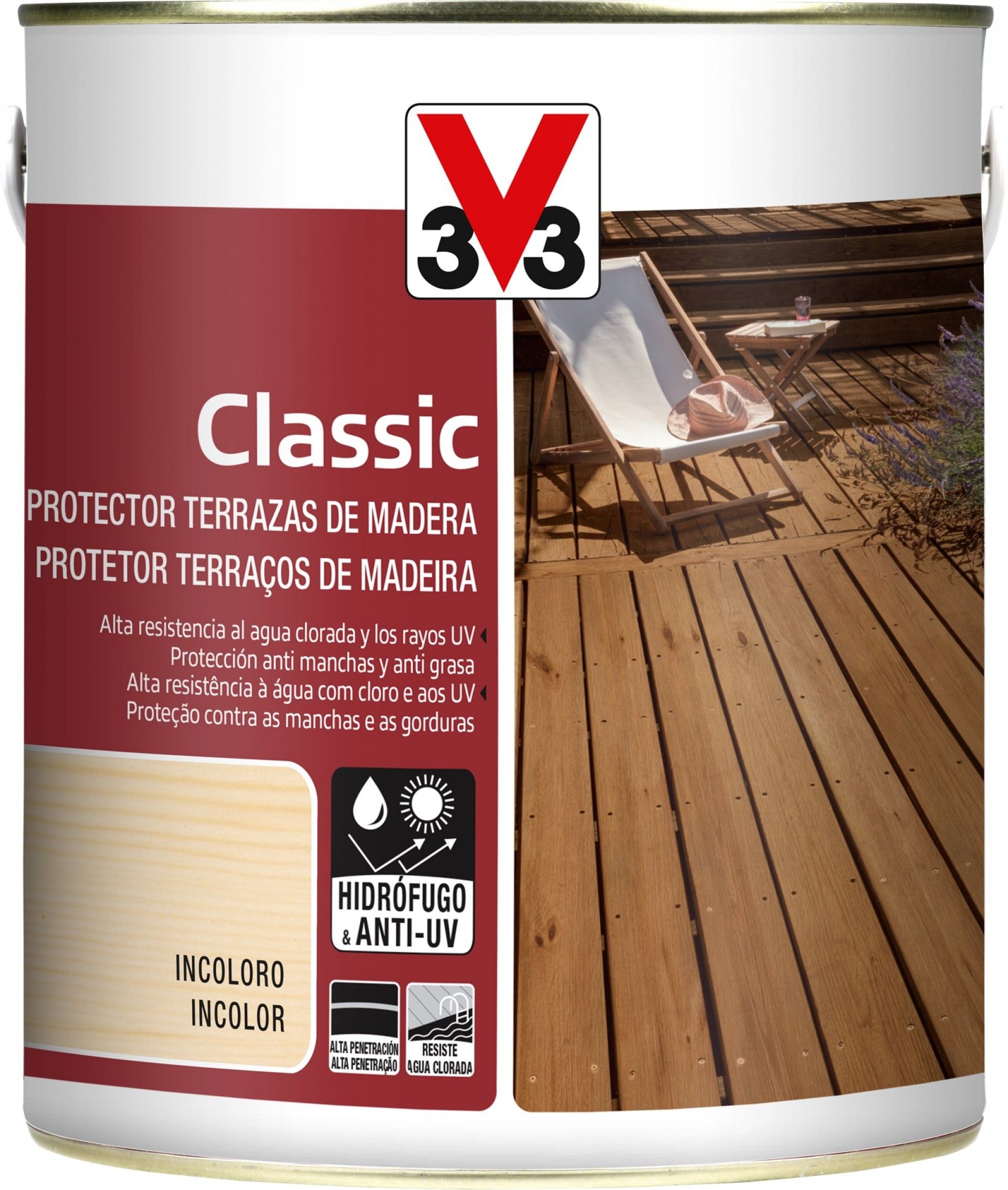 Proteção Terraço Madeira Maritimo Incolor 2,5l