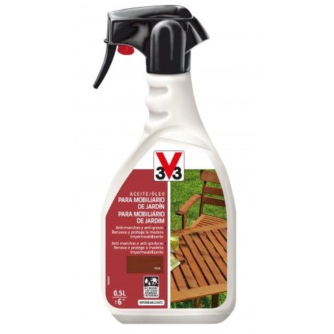 ÓLEO TECA V33 SPRAY TECA 500ML ÓLEO TECA V33 SPRAY TECA 500ML