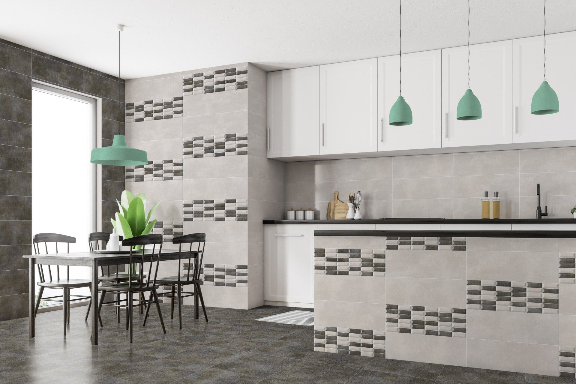 PAVIMENTO IRON TITANIO 45X45 CX.1,62M2