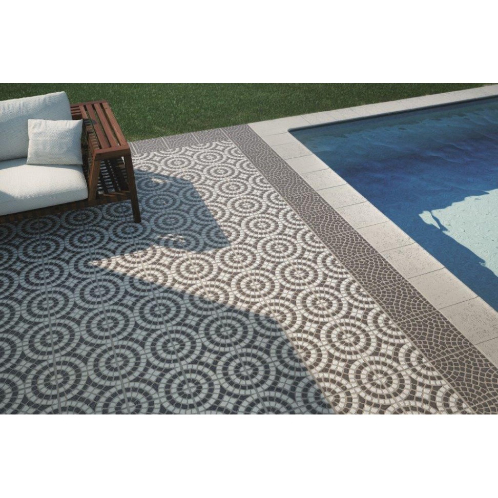 Porcel�nico PORTUGUESA Black/WHITE 33x33 Cx.1m2