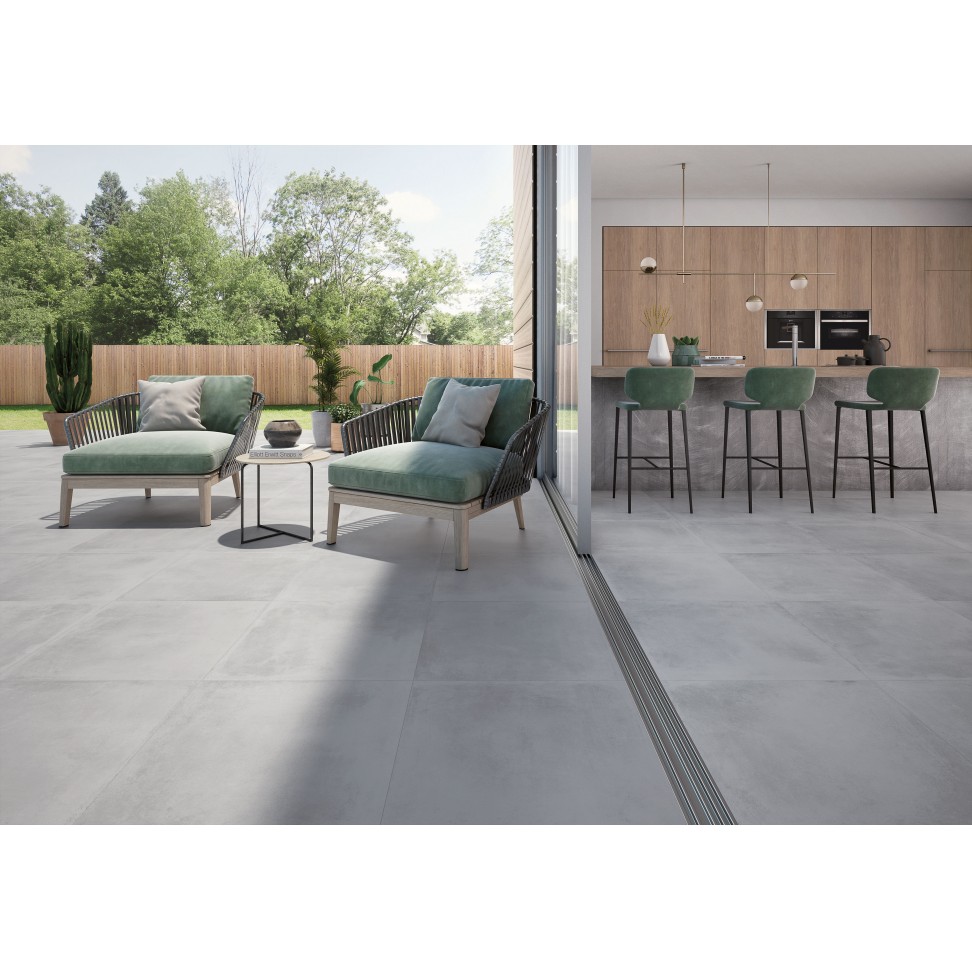 Porcel�nico Madox Gris 60.5x60.5 Cx.1,46m2