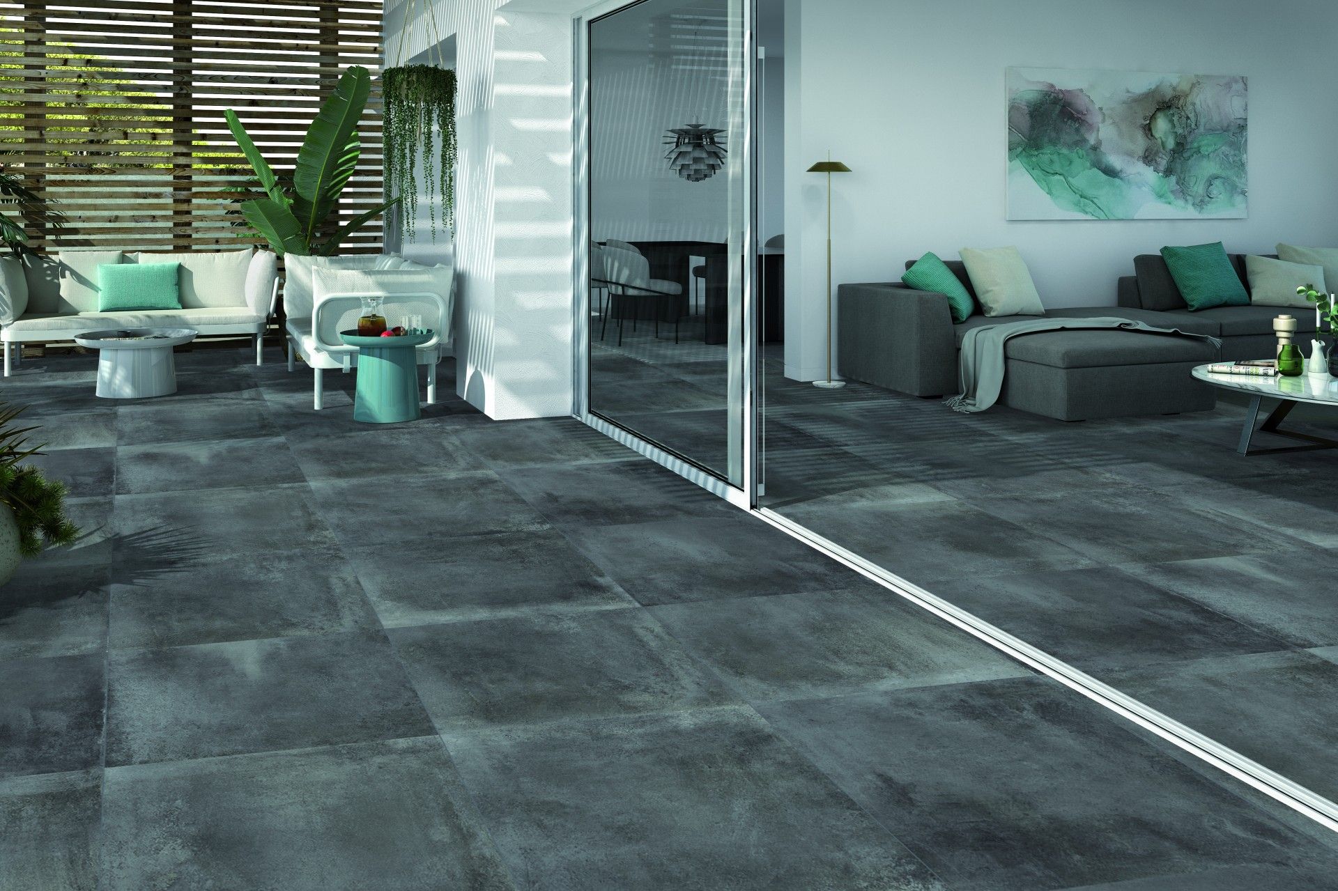 PORCELÂNICO MADOX ANTRACITE 60.5X60.5 CX.1,46M2