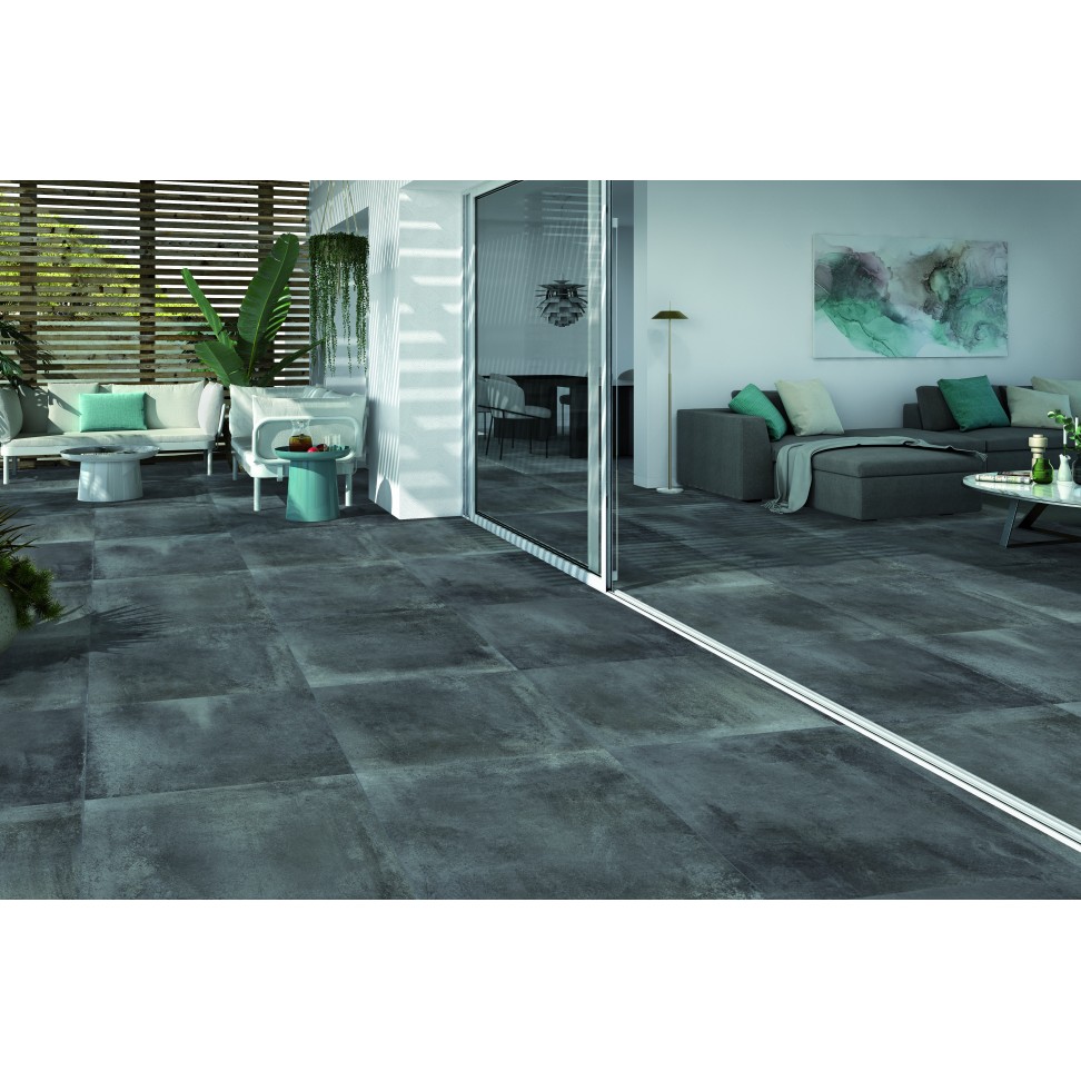 Porcel�nico Madox Antracite 60.5x60.5 Cx.1,46m2