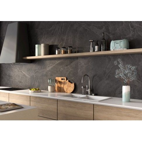 PORCELÂNICO AURA ANTRACITE MATE 60X120 CX.1,44M2 PORCELÂNICO AURA ANTRACITE MATE 60X120 CX.1,44M2