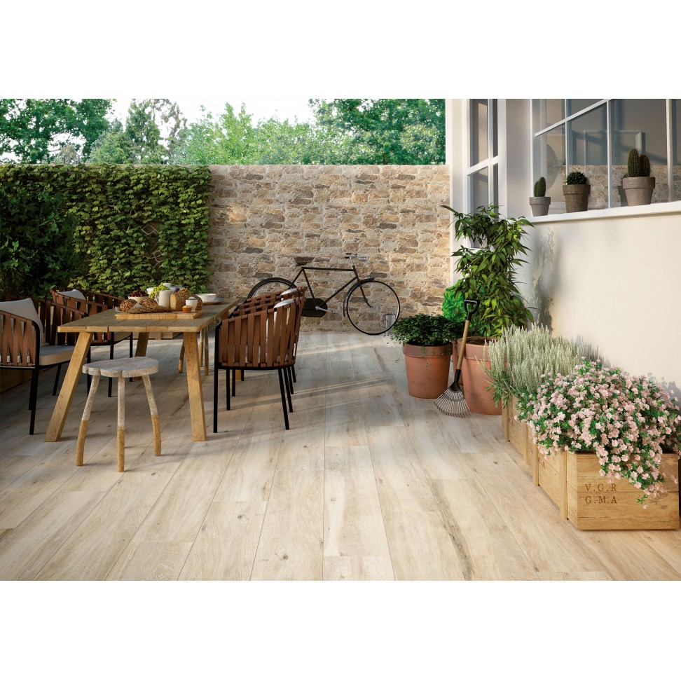 Porcel�nico Atelier Bege Antideslizante 23,3x120 Cx.1,68m2