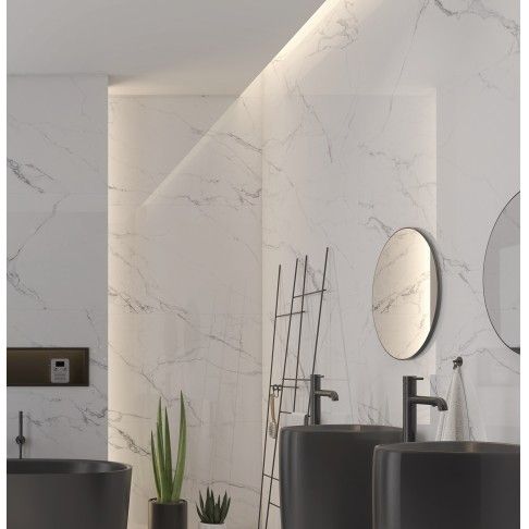 PAVIMENTO E REVESTIMENTO MYSTERY WHITE 45X90 CX.2,03M2 PAVIMENTO E REVESTIMENTO MYSTERY WHITE 45X90 CX.2,03M2