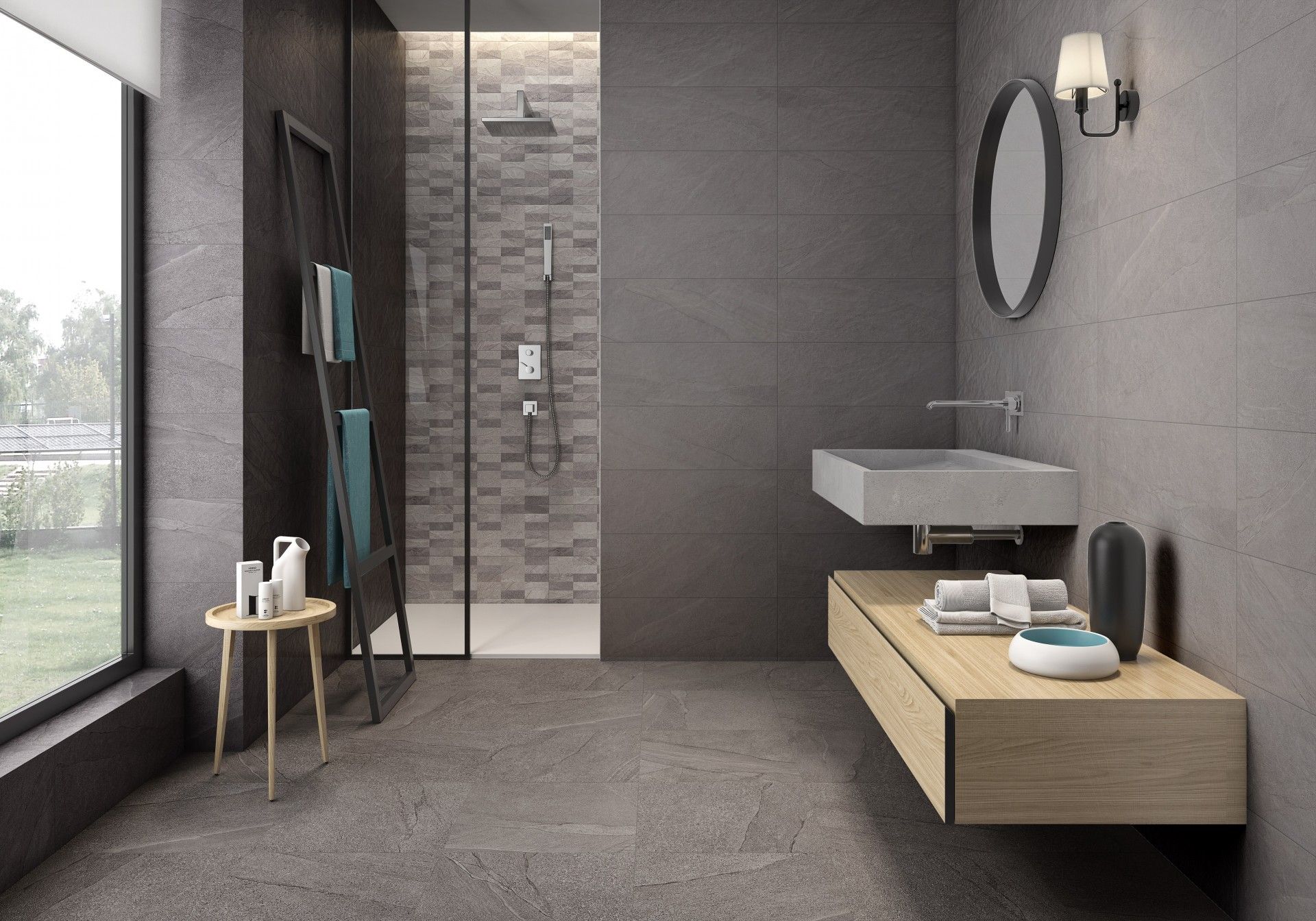 PAVIMENTO AKANE GRAFITO 45X45 CX.1,42M2