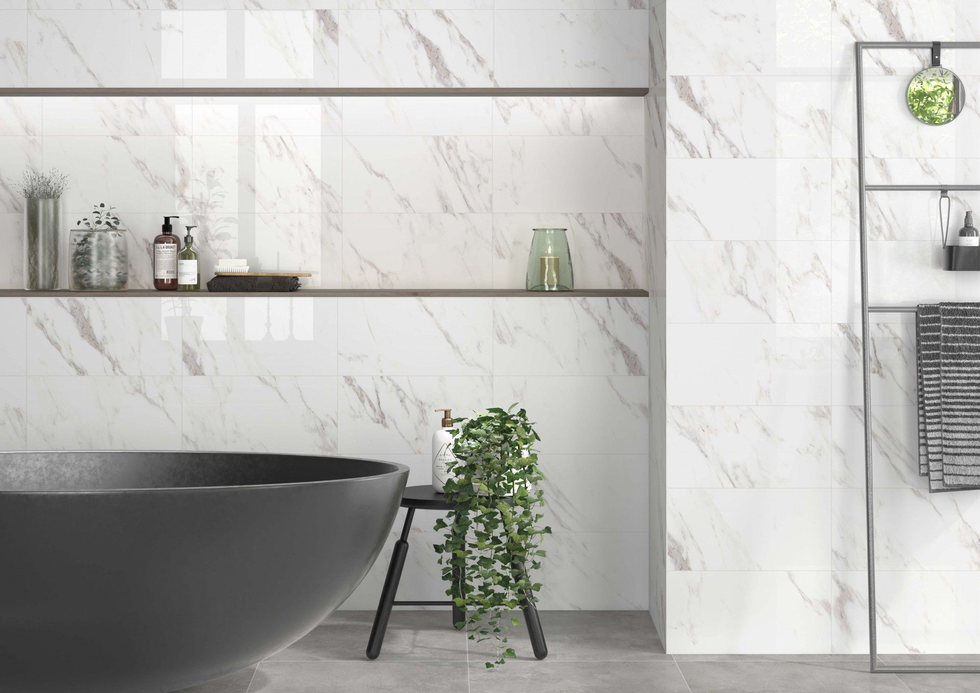 REVESTIMENTO MARMUR GRIS 25X50 CX.1,63M2